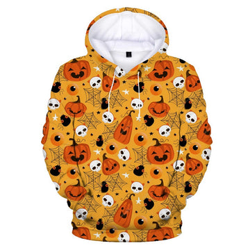Calabazas de Halloween Sudadera 3D Impreso Cosplay Disfraz Carnaval Traje